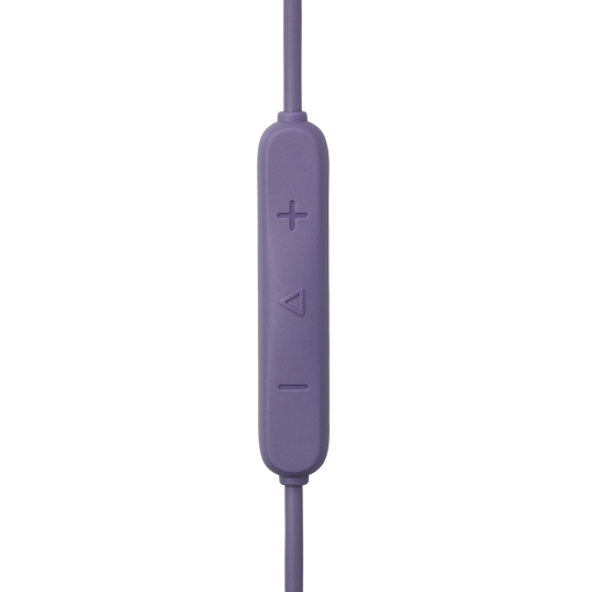 JBL Endurance Run 3 USB-C - Purple - USB-C Wired Sport Headphones - Left